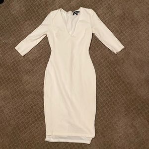 White lulus cocktail dress